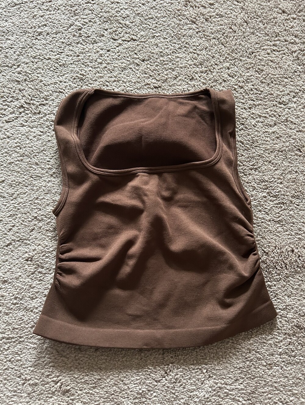 Brown Workout Tank Size Small